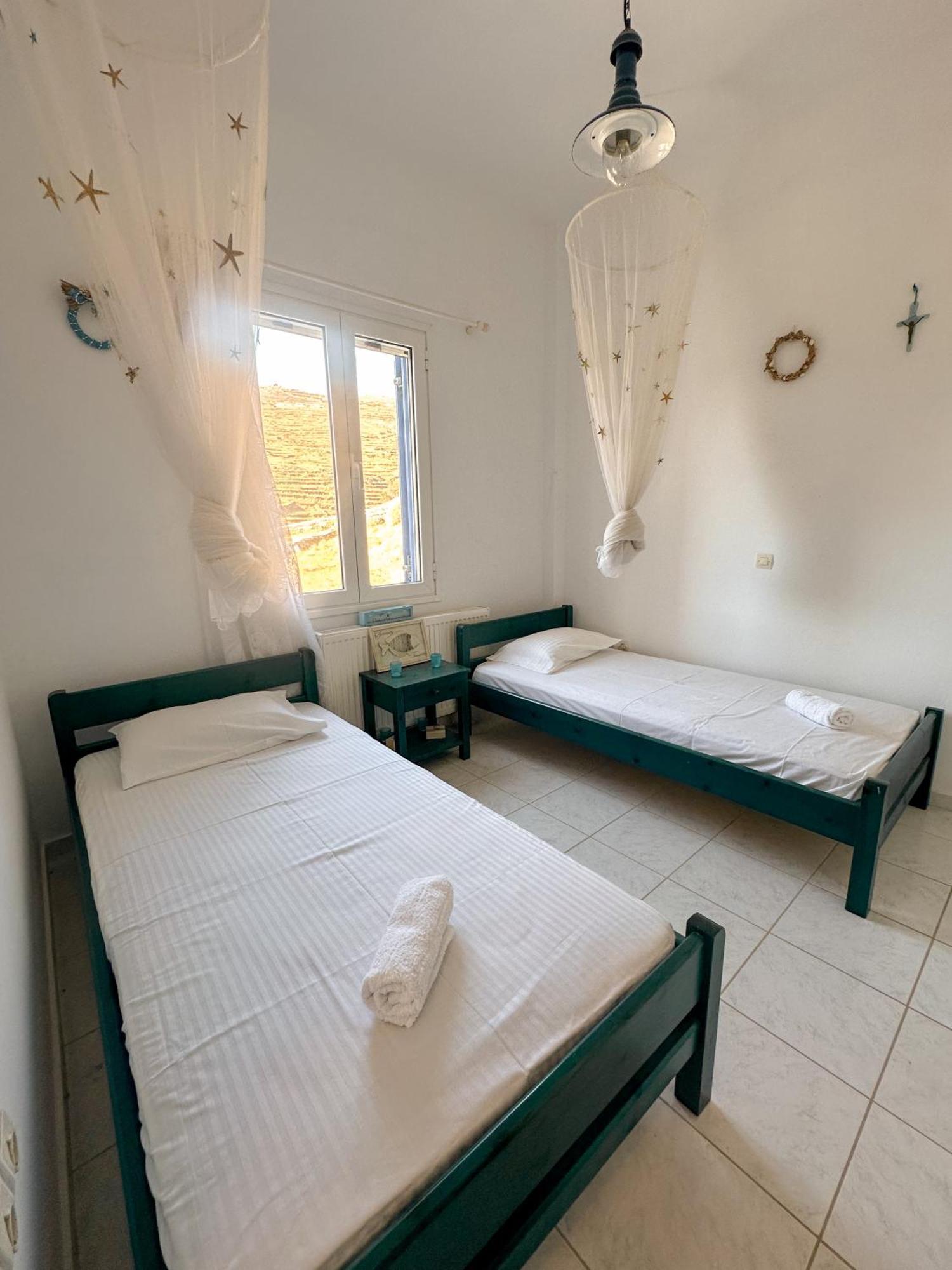 Blue Orison House Tinos For 5 Persons With Seaview Villa Perastra Dış mekan fotoğraf
