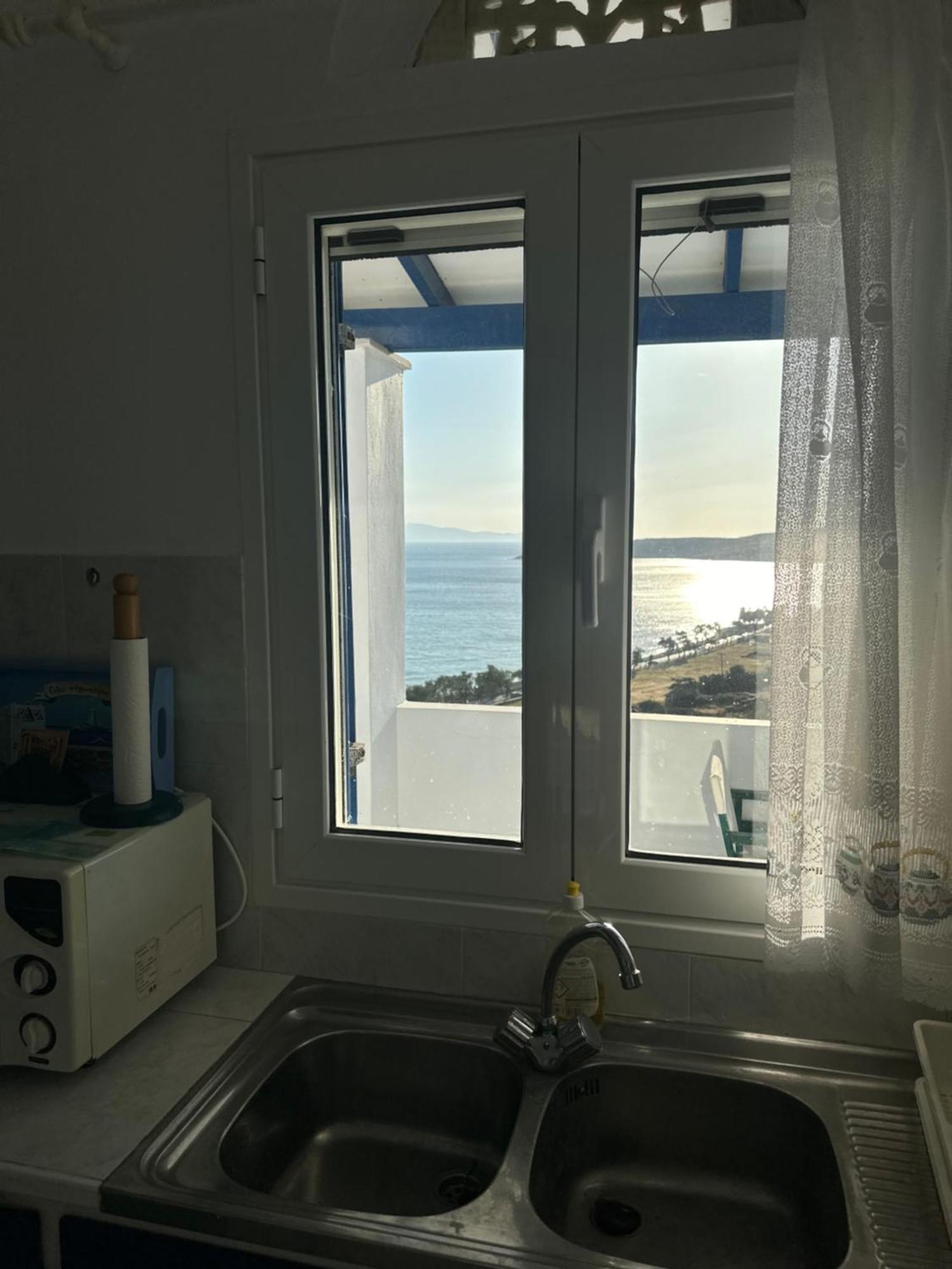 Blue Orison House Tinos For 5 Persons With Seaview Villa Perastra Dış mekan fotoğraf