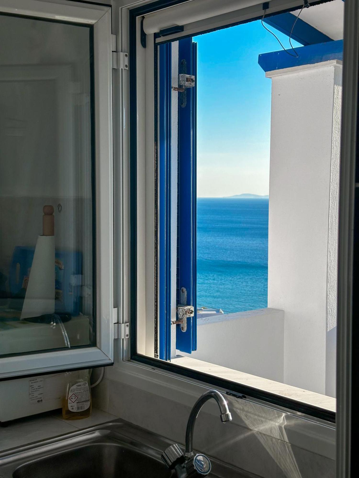 Blue Orison House Tinos For 5 Persons With Seaview Villa Perastra Dış mekan fotoğraf
